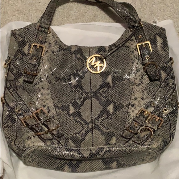 Michael Kors Snakeskin Purse - Picture 3 of 5